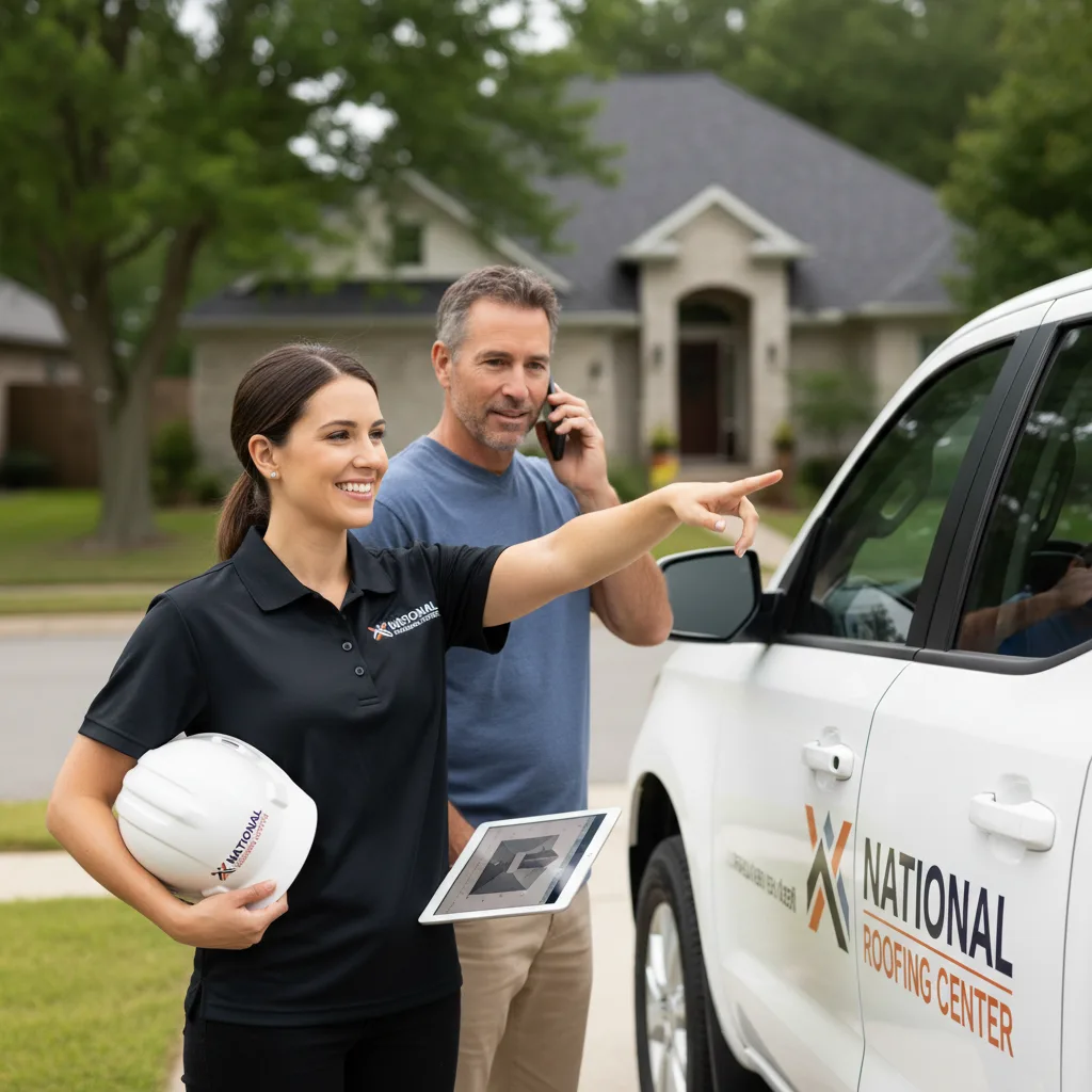 National Roofing Center customer support in Andrews